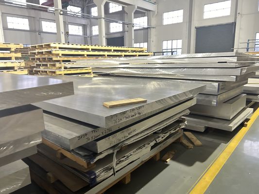 อุปกรณ์ที่สามารถปรับเปลี่ยนได้ Aerospace 7075 T7351 แผ่นอลูมิเนียม ความทนทานต่ออากาศ